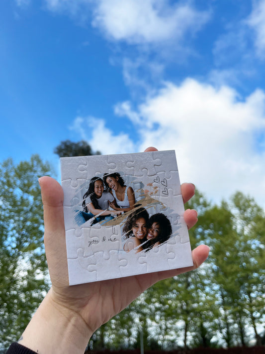 Puzzle Personalizado Quadrado p/ Amigos