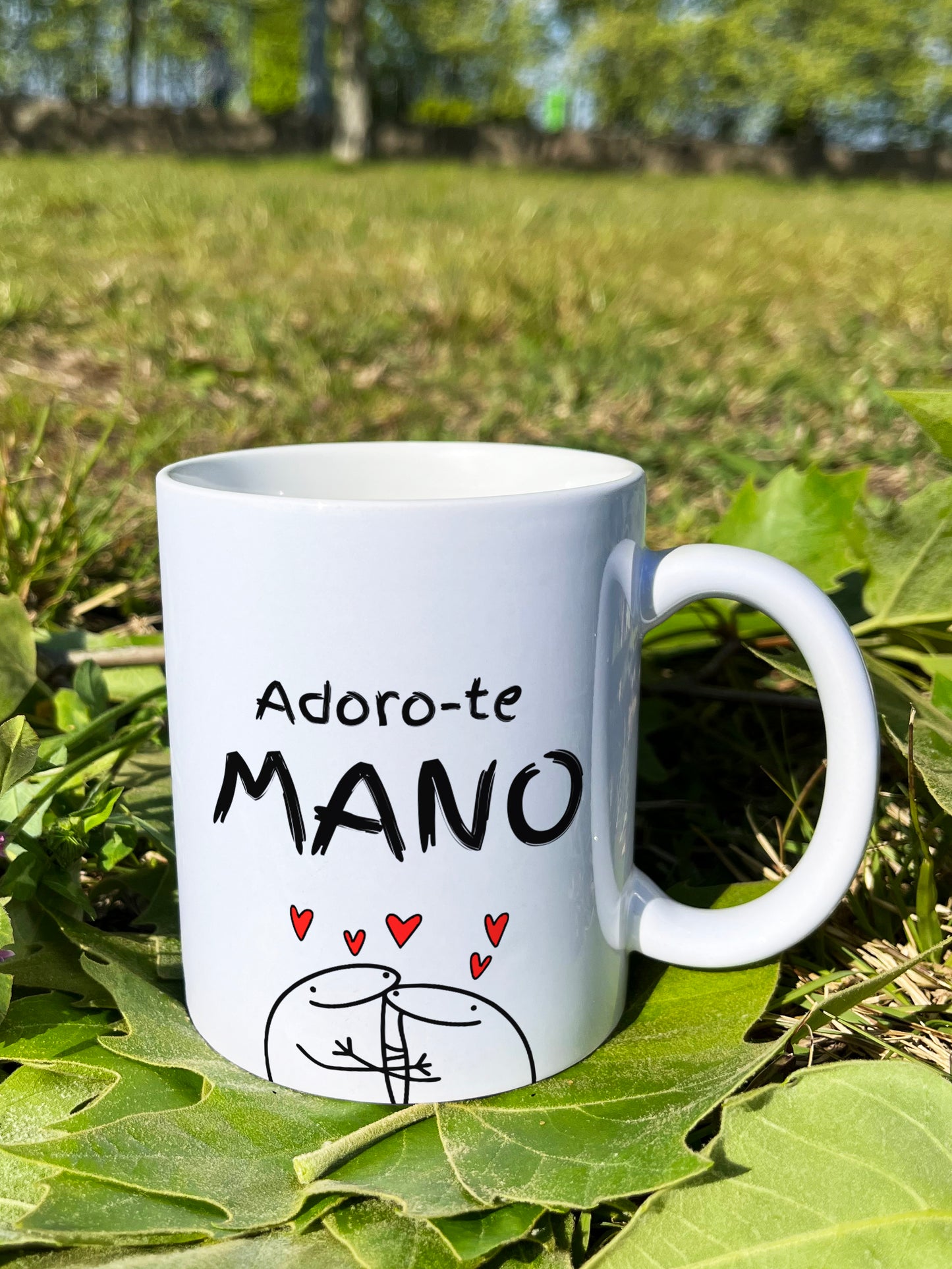 Caneca "Adoro-te mano"