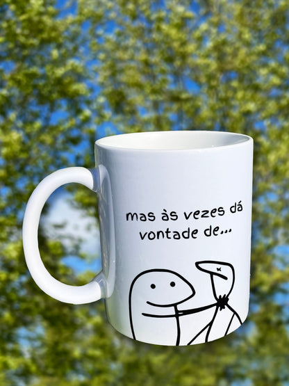 Caneca "Adoro-te mano"