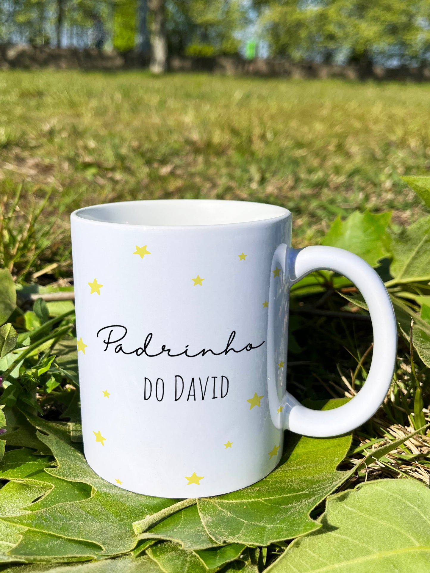 Caneca Personalizada "Funções de Padrinho"