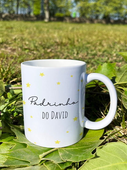 Caneca Personalizada "Funções de Padrinho"