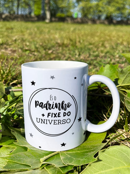 Caneca Personalizada "És o Padrinho mais Fixe"